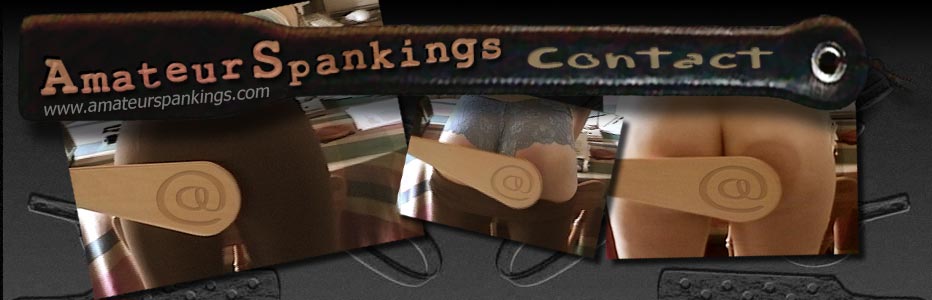 Amateur Spankings contact us page header