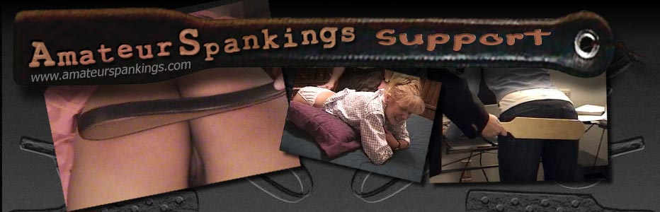 Amateur Spankings support page header
